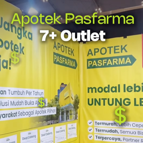 Apotek Pasfarma Franchise has 7 More Outlet from Franchise Expo