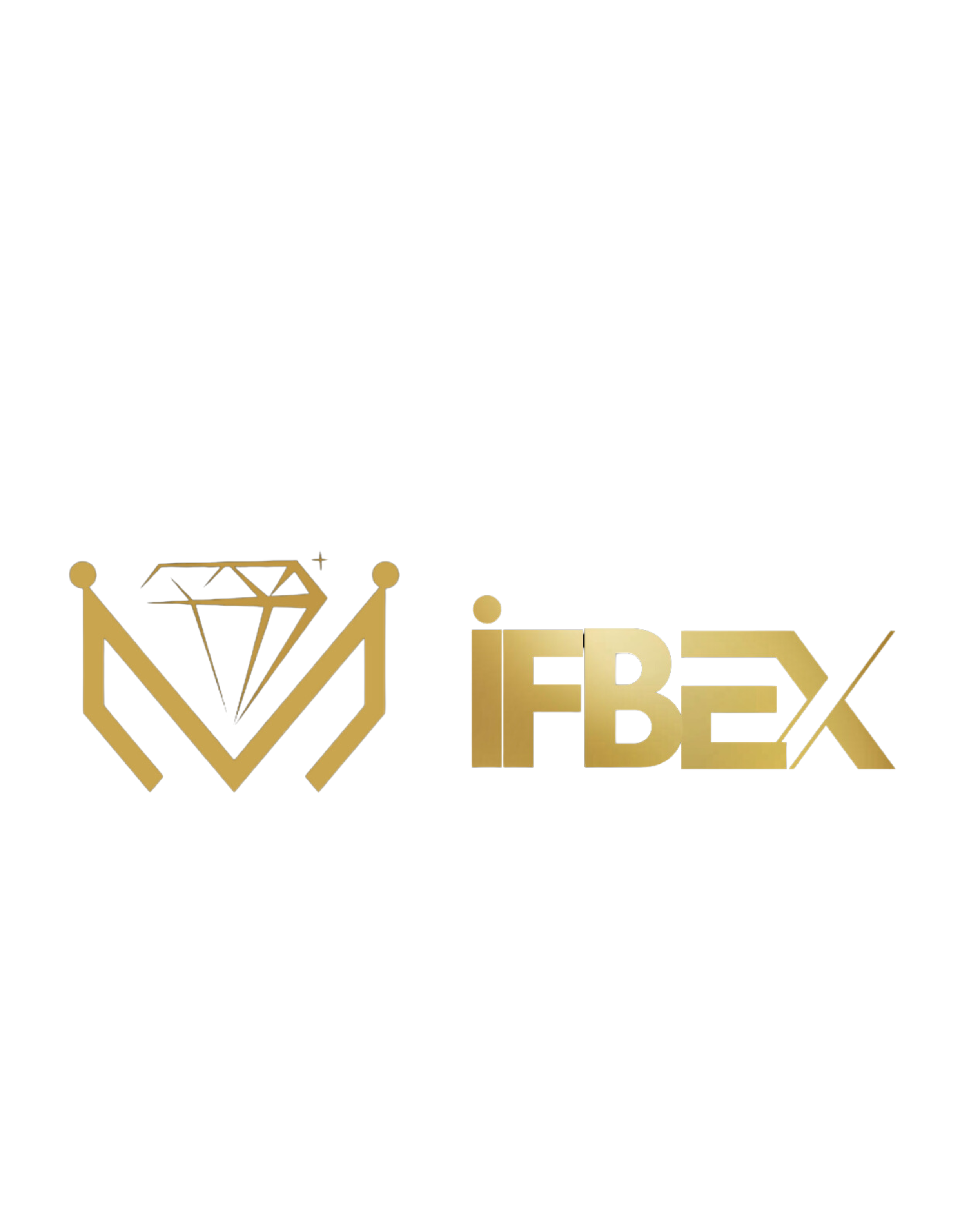 Gold-colored logo with a diamond icon and the text 'FBX' next to it.