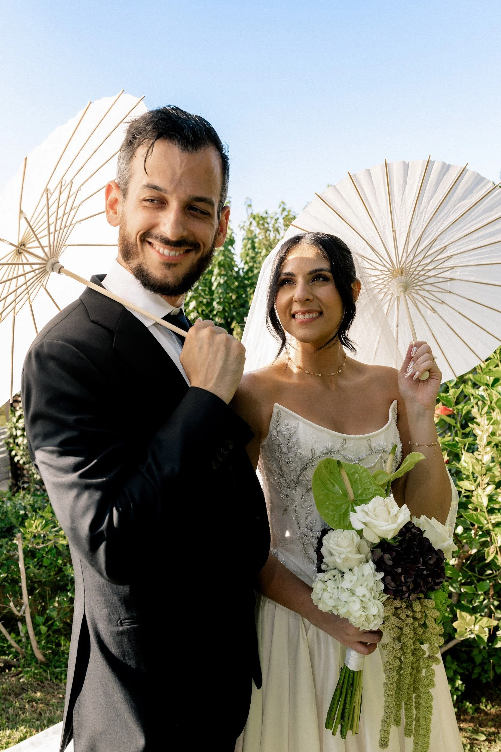 Mike &amp; Elin | Intimate Villa Wedding in Crete Planned from Afar