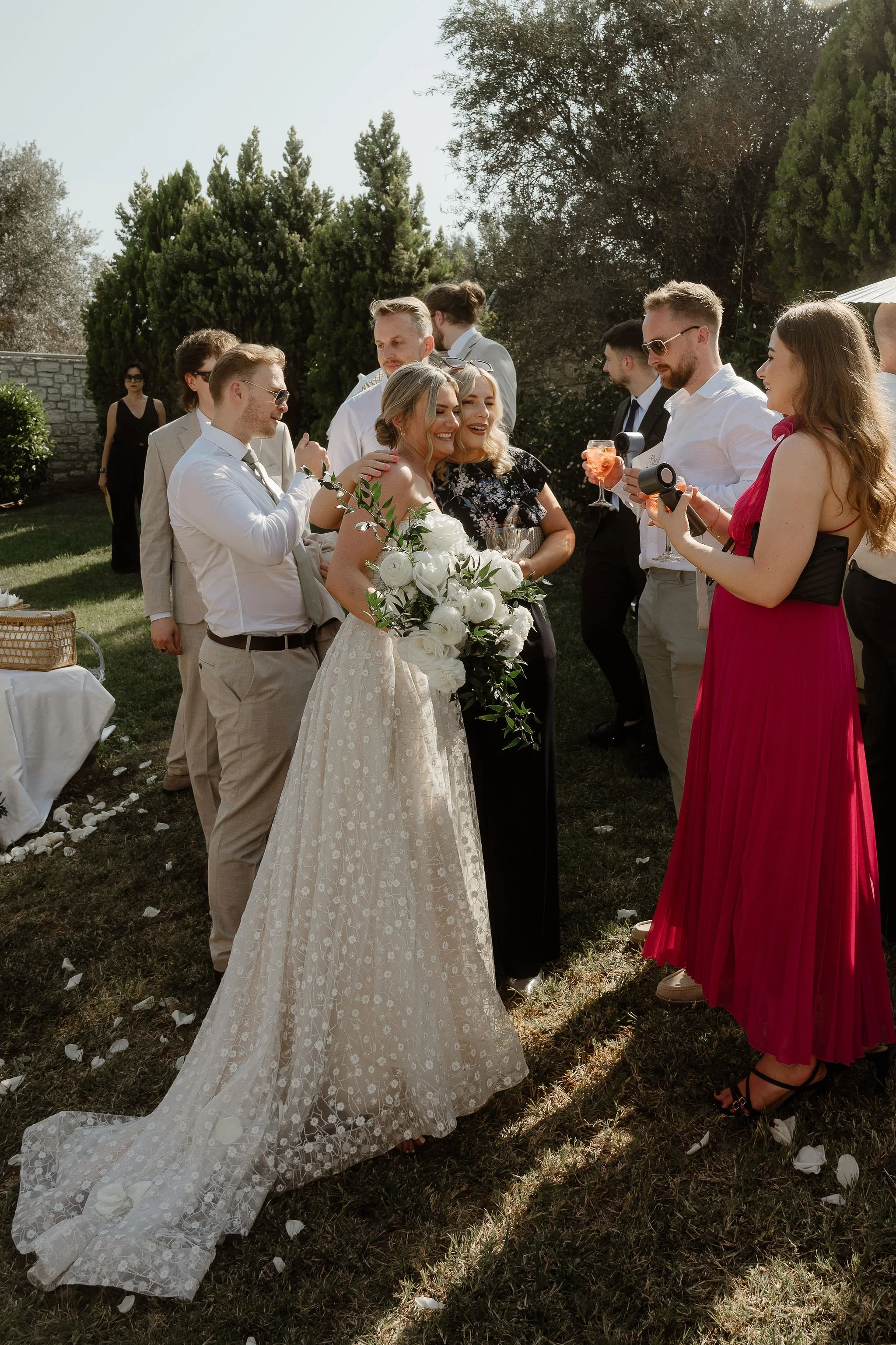 Amelia &amp; Brad’s Summer Celebration | Intimate Villa Wedding in Crete