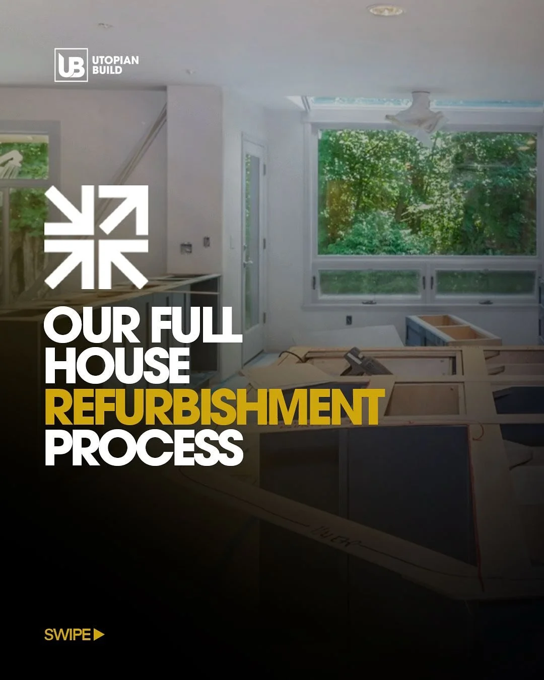 Our full house renovation process!

With @utopianbuild you can be sure that every for every stage of the build you are in good hands!

Please contact us today with any building / refurbishment requirement&rsquo;s