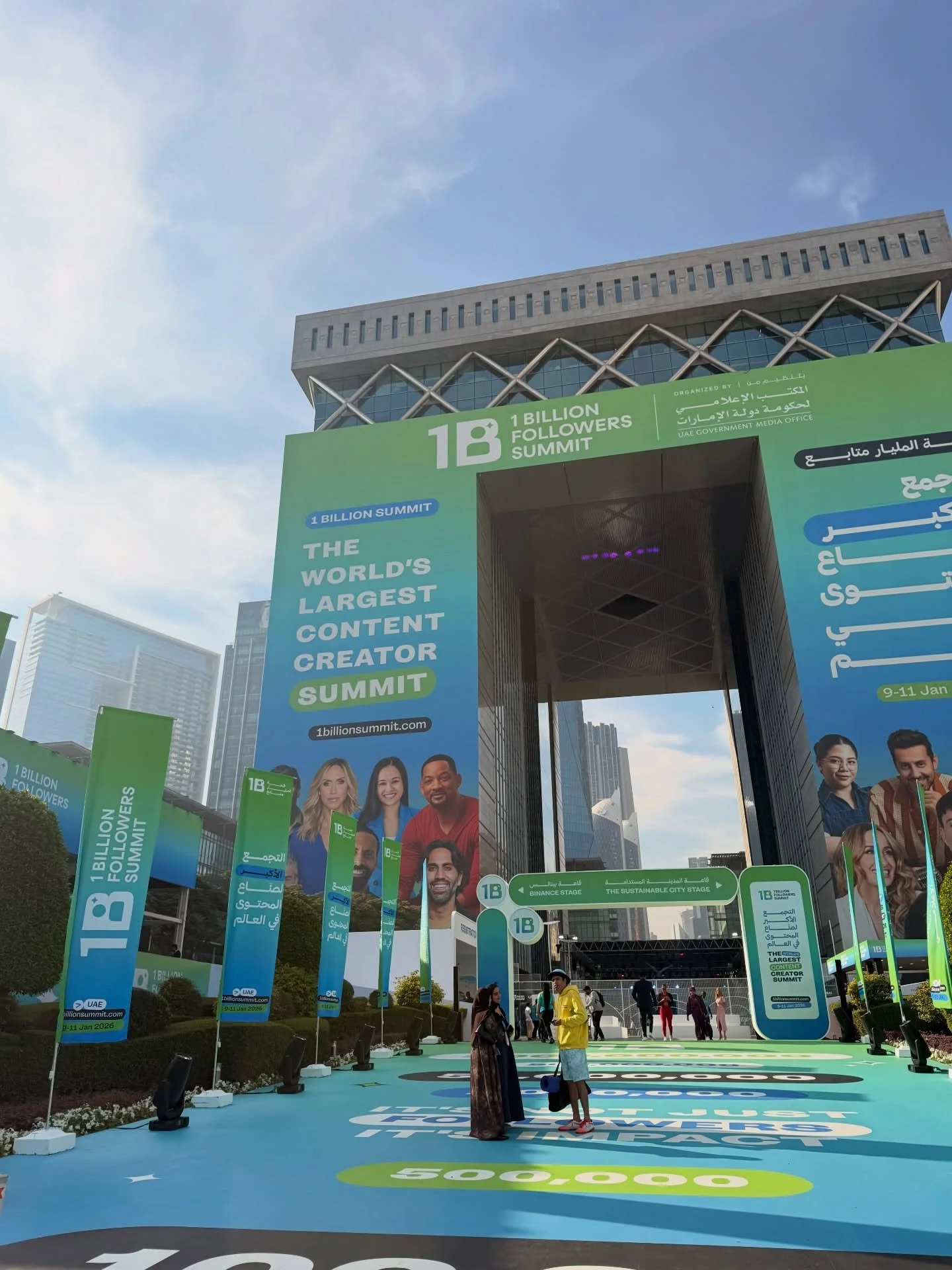 A phenomenal few days and impressive end to 1 Billion Followers Summit