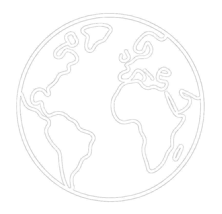 White neon star outline on a black background.