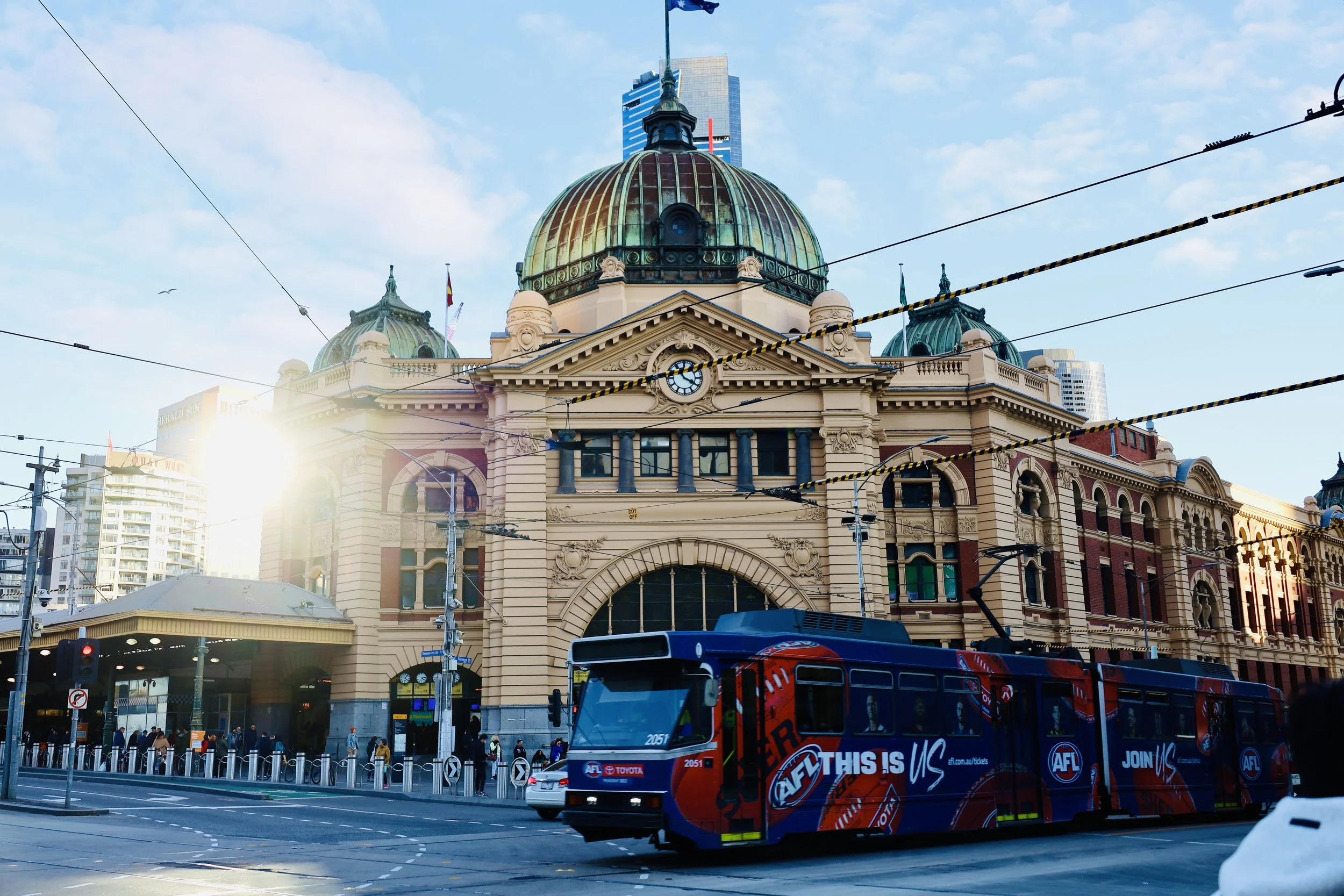 Flinders Street Station, Melbourne in 2022