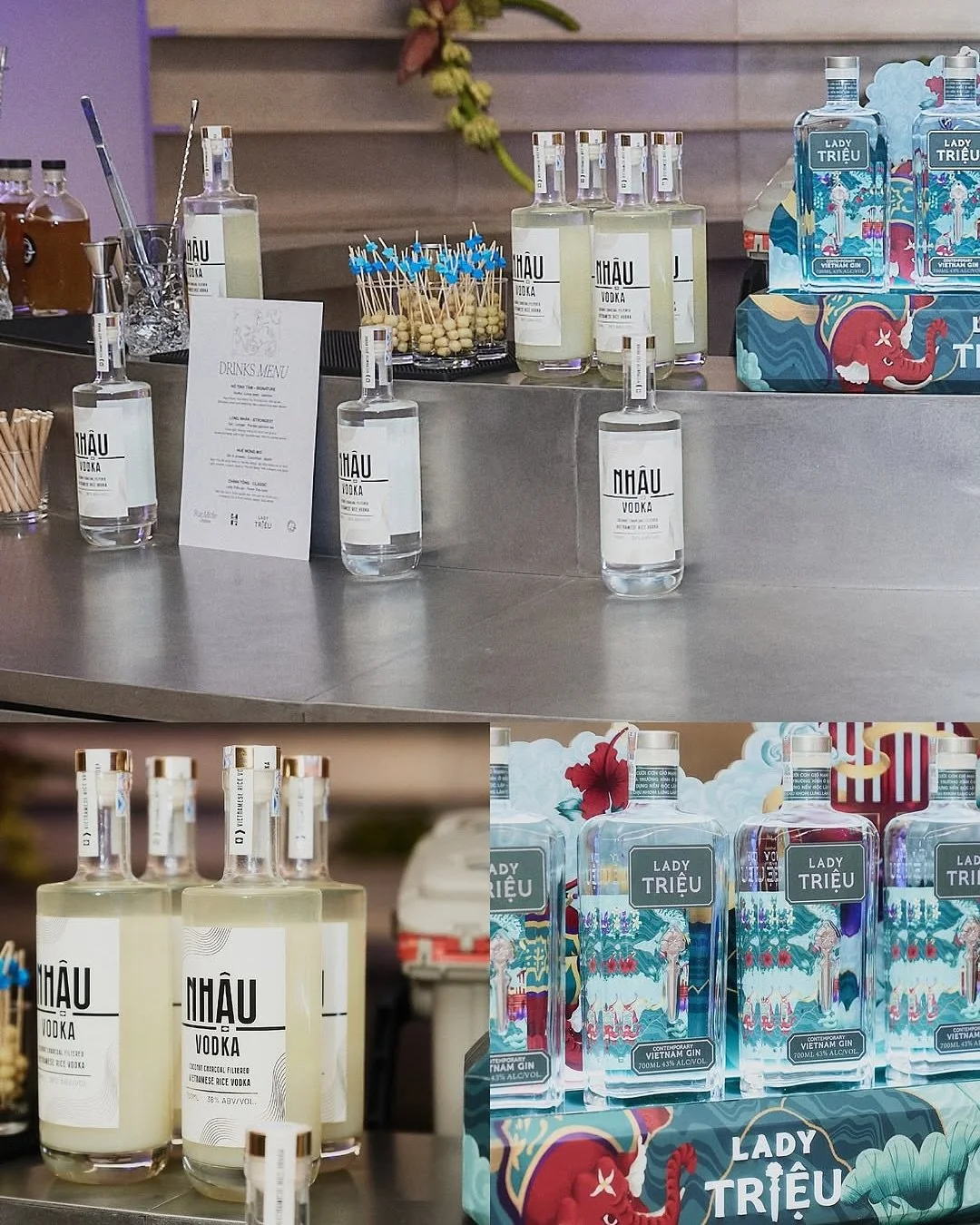 𝙊𝙣𝙚 𝙪𝙣𝙛𝙤𝙧𝙜𝙚𝙩𝙩𝙖𝙗𝙡𝙚 𝙣𝙞𝙜𝙝𝙩 💙&hellip;.
[English Below]

Rue Miche mở chương mới.
Tụi m&igrave;nh cũng mở&hellip; chai mới.

Bữa khai trương kh&ocirc;ng gian mới của @ruemiche tại @unionsquare_vn đ&uacute;ng l&agrave; một buổi tiệc c