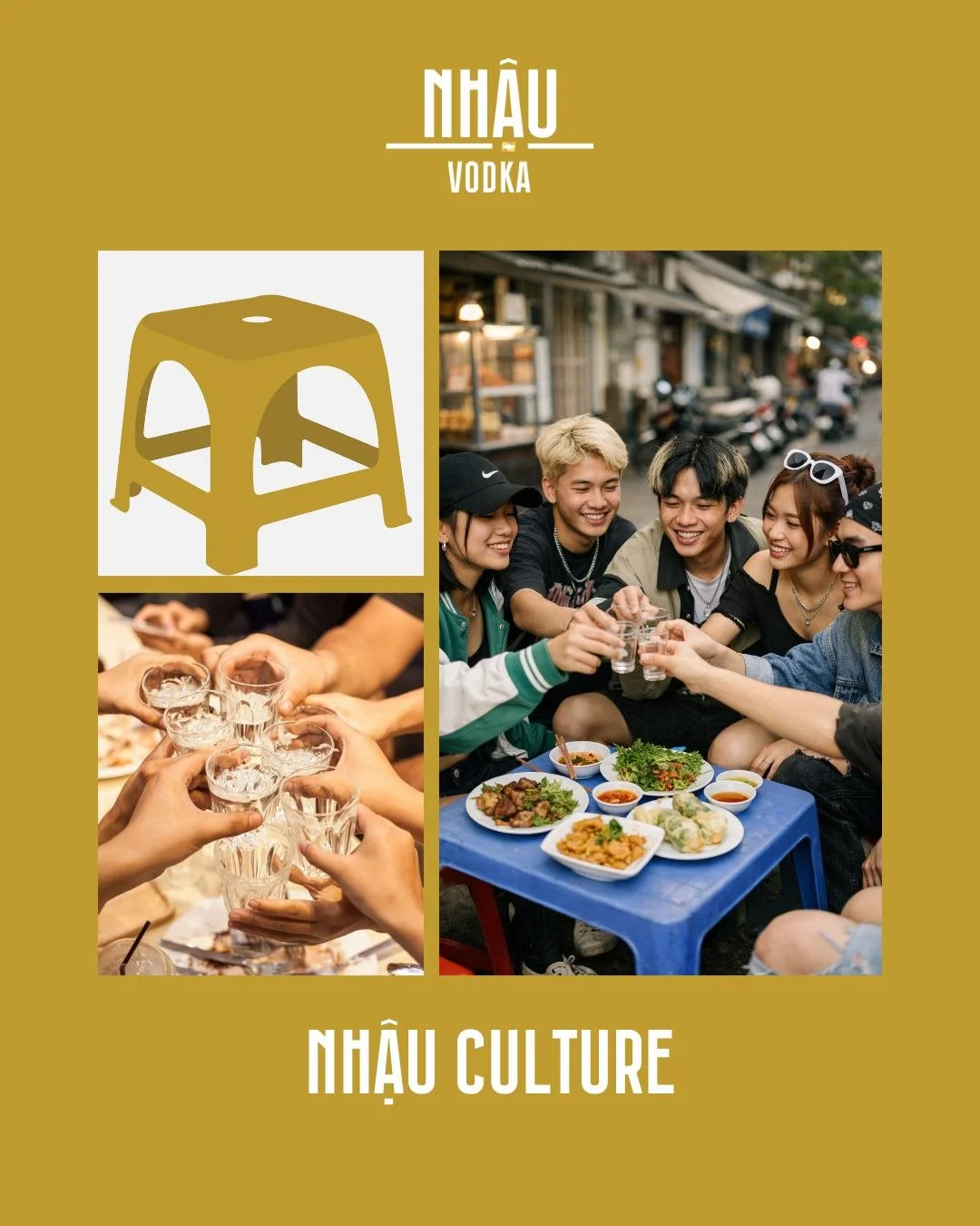 𝗡𝗵ậ𝘂 𝗖𝘂𝗹𝘁𝘂𝗿𝗲 | 𝗩ă𝗻 𝗛&oacute;𝗮 𝗡𝗵ậ𝘂 🍻
[Tiếng Việt b&ecirc;n dưới]

Nhậu isn&rsquo;t an occasion.
It&rsquo;s a habit.

It starts simple.
A table.
A few chairs.

Someone pours first.
Someone shows up late.
Everyone stays.

It&rsquo;s n