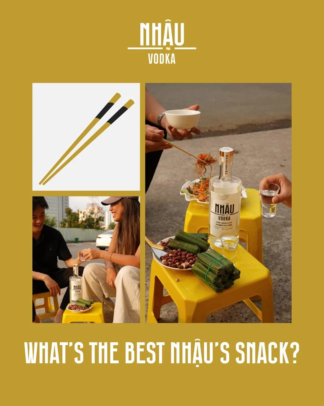 𝗡𝗵𝗮̣̂𝘂'𝘀 𝗦𝗻𝗮𝗰𝗸 | 𝗠𝗼̂̀𝗶 𝗡𝗵𝗮̣̂𝘂
[Tiếng Việt b&ecirc;n dưới]

If you&rsquo;ve ever sat at a Vietnamese nhậu table, you know this:

No snacks = something feels off.

Every table has that one snack.
The one you always order.
The one that 