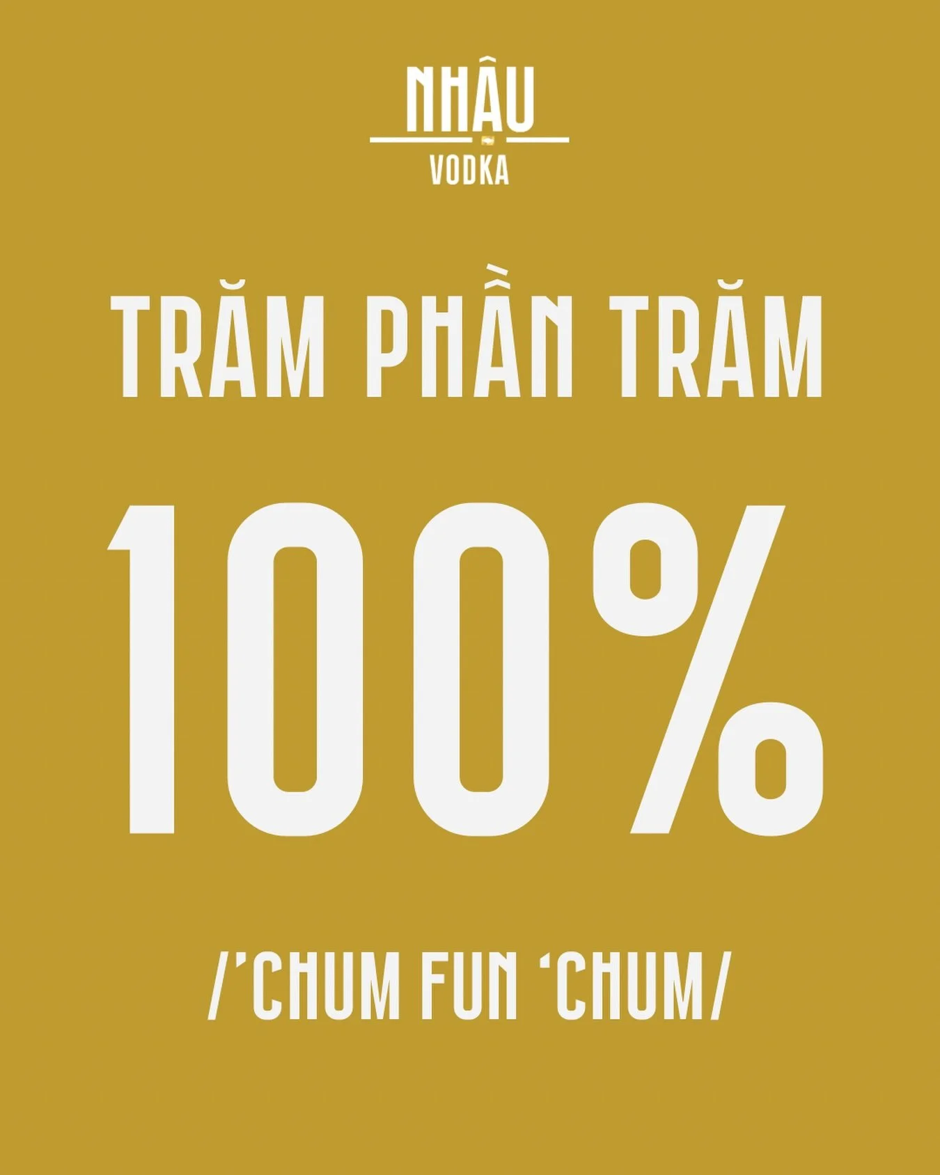 If you grew up around Vietnamese tables,
you&rsquo;ve definitely heard &ldquo;trăm phần trăm.&rdquo;🍻

It&rsquo;s not about drinking more.
It&rsquo;s about everyone joining in together.
Once someone says it,
you already know another round is coming.