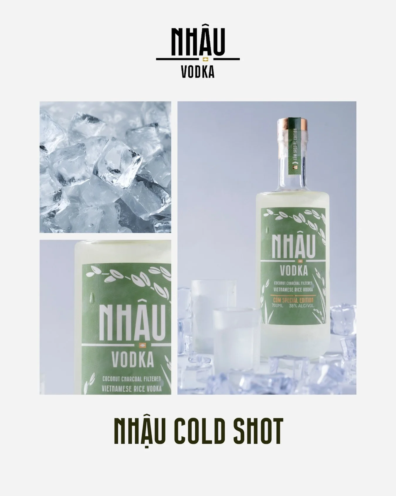 [Tiếng Việt b&ecirc;n dưới]
Some things are better ice cold. 🧊

Nhậu is one of them.

Chill the bottle.
Pour a shot.
No ice. No mixer. No fuss.

Just Nhậu, served really cold.

Best served cold. Better served together.
___

Nhậu Vodka.
Ướp lạnh thiệ