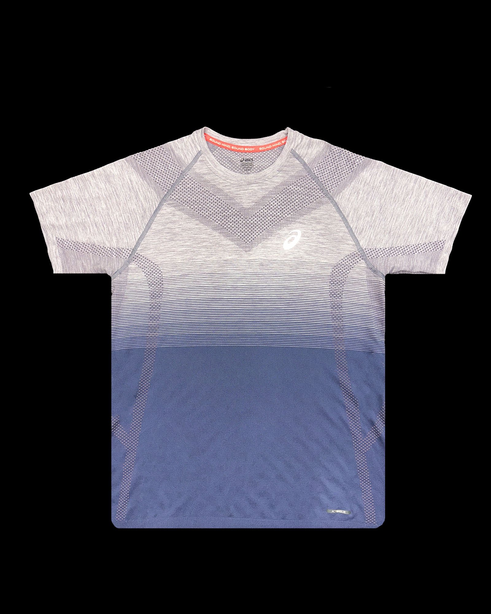 ASICS SEAMLESS T-SHIRT ‘LAVENDER GREY / INDIGO FOG’