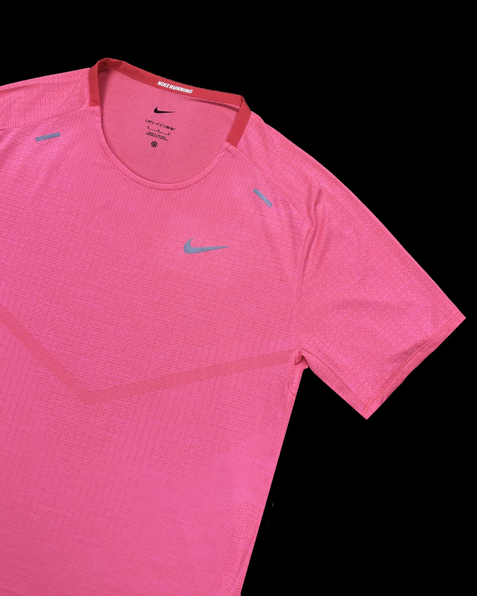 NIKE TECHKNIT ULTRA T-SHIRT 'BRIGHT CRIMSON'