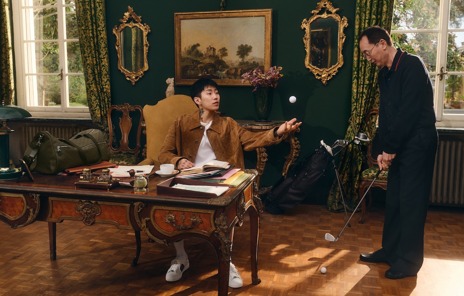 Gucci Campaign
Together for Father's Day
Photographed by Tina Barney
Styled by Fran Burns