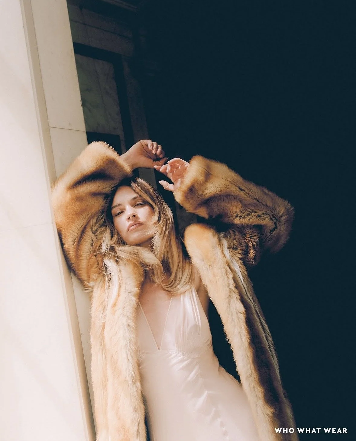 WhoWhatWear Cover || Lily James. Photographed by Noemi Ottilia Szabo. Styled by Sofia Lazzari.