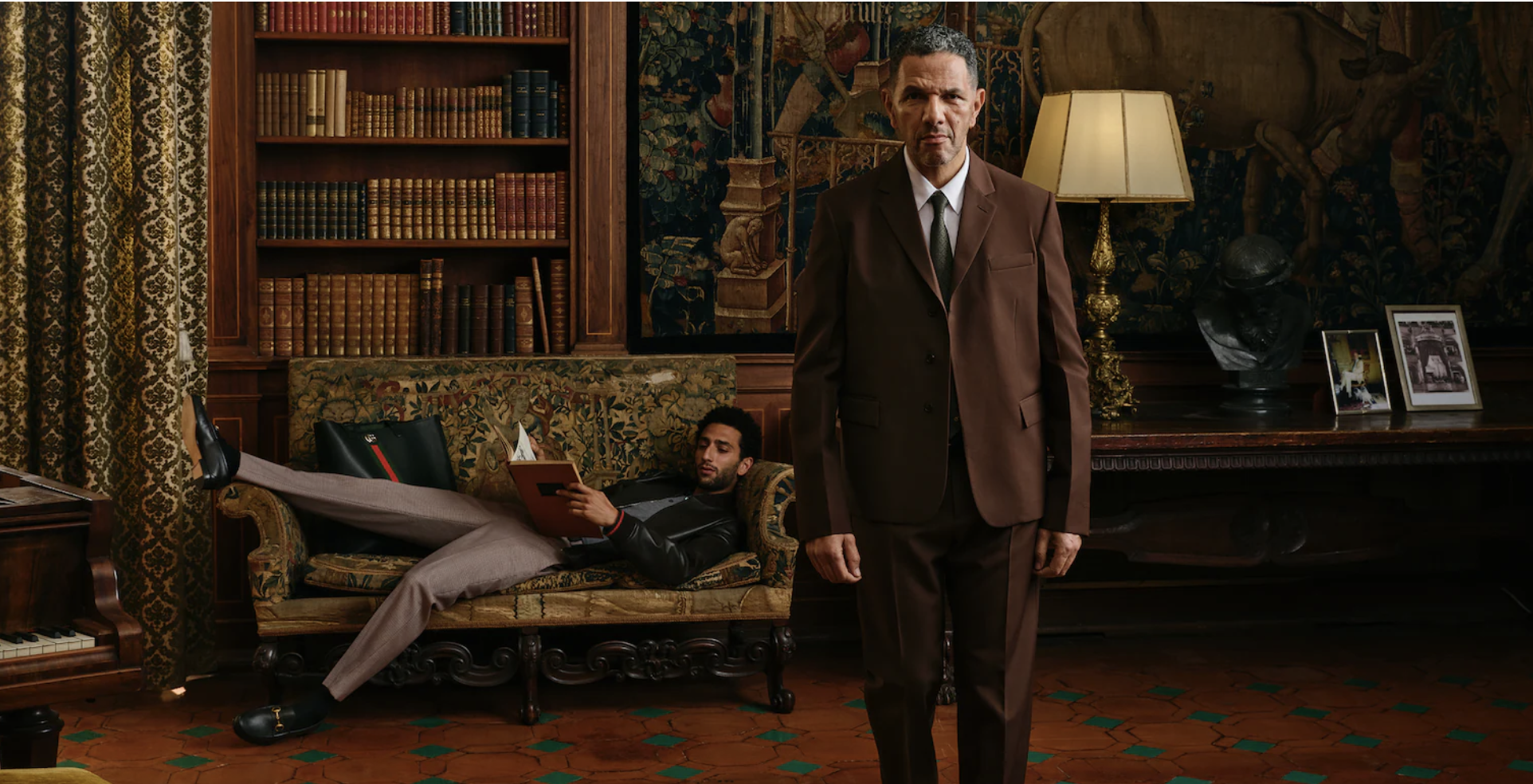 Gucci Campaign
Together for Father's Day
Photographed by Tina Barney
Styled by Fran Burns