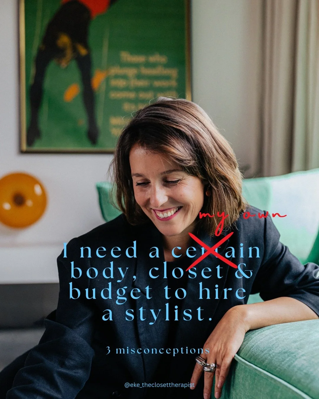 De 3 grootste misconcepties over personal styling die ik in mijn omgeving hoor ➡️ swipe

Is dit voor jou ook herkenbaar? Of zijn er andere dingen die je tegenhouden? Ik hoor het graag 💚

#stylist #wardrobe #morefromless #sustainablestylist #wearyour