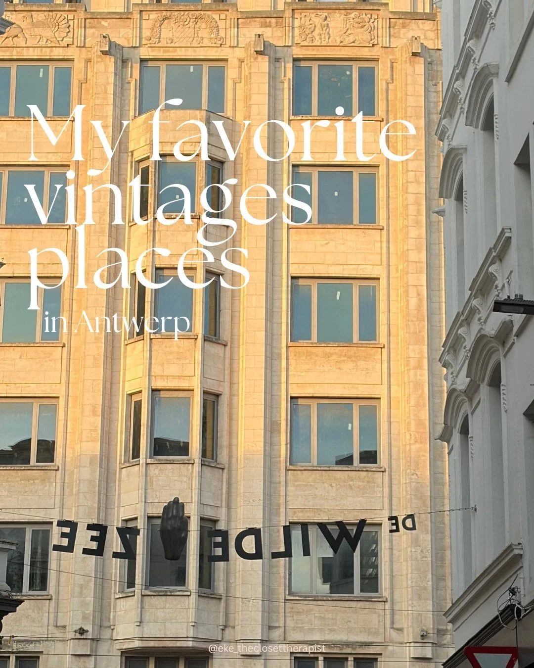 Mijn favoriete vintage plekken in Antwerpen.
Save for later zou ik zeggen 🤓

1. @winckle_winkel - momenteel wel echt mijn favoriet. Alsof je in een museum meets atelier terechtkomt. Rommelige huiskamer gevoel maar met z&oacute;veel mooi unieke stukk