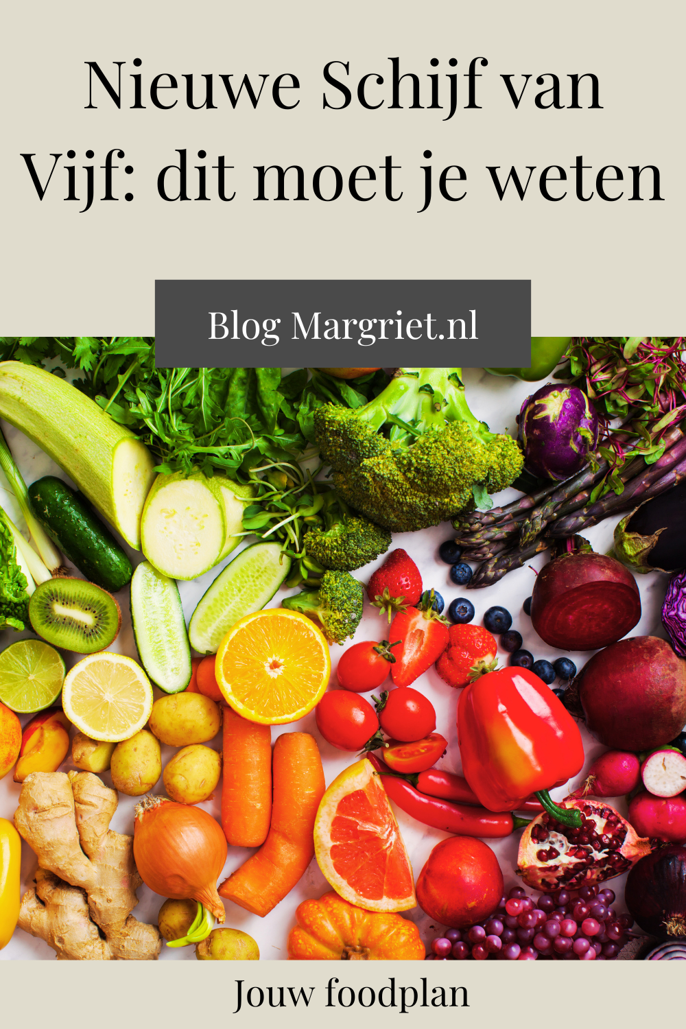 Groente en fruit bij blog over nieuwe Schijf van Vijf
