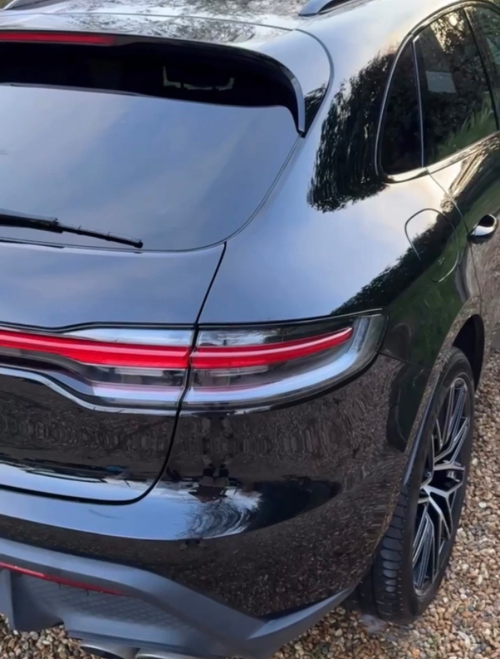 Après nettoyage extérieur Porsche