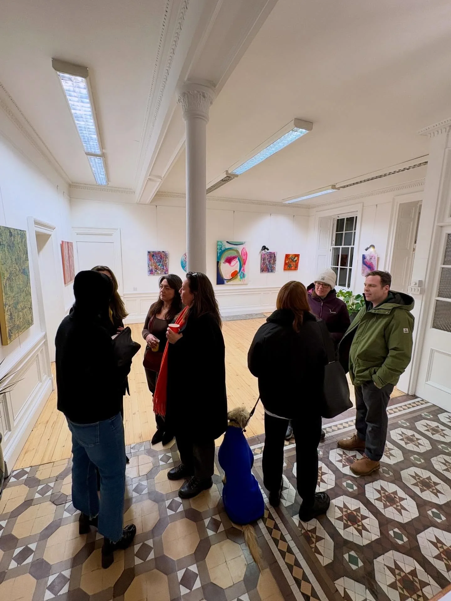 Great to see our exhibition space come to life this weekend for @vickyjpaul open studio.

We&rsquo;ll be exhibiting work by Vicky and @sidenius.art over the coming weeks so be sure to pop down. 

If you&rsquo;re looking to hire exhibition space pleas