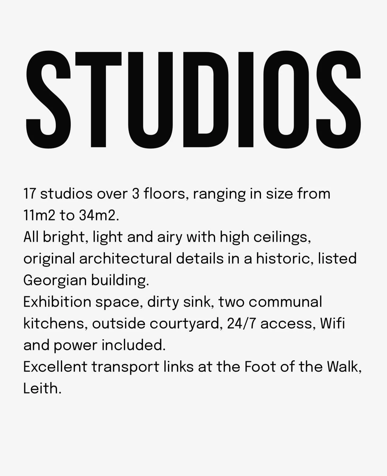 Cockburn Collective is a fantastic new creative environment for artists and makers in Edinburgh. Right in the heart of Leith, at the  Foot of the Walk, this wonderfully restored merchants&rsquo; house, rich in history is now an offering creatives an 