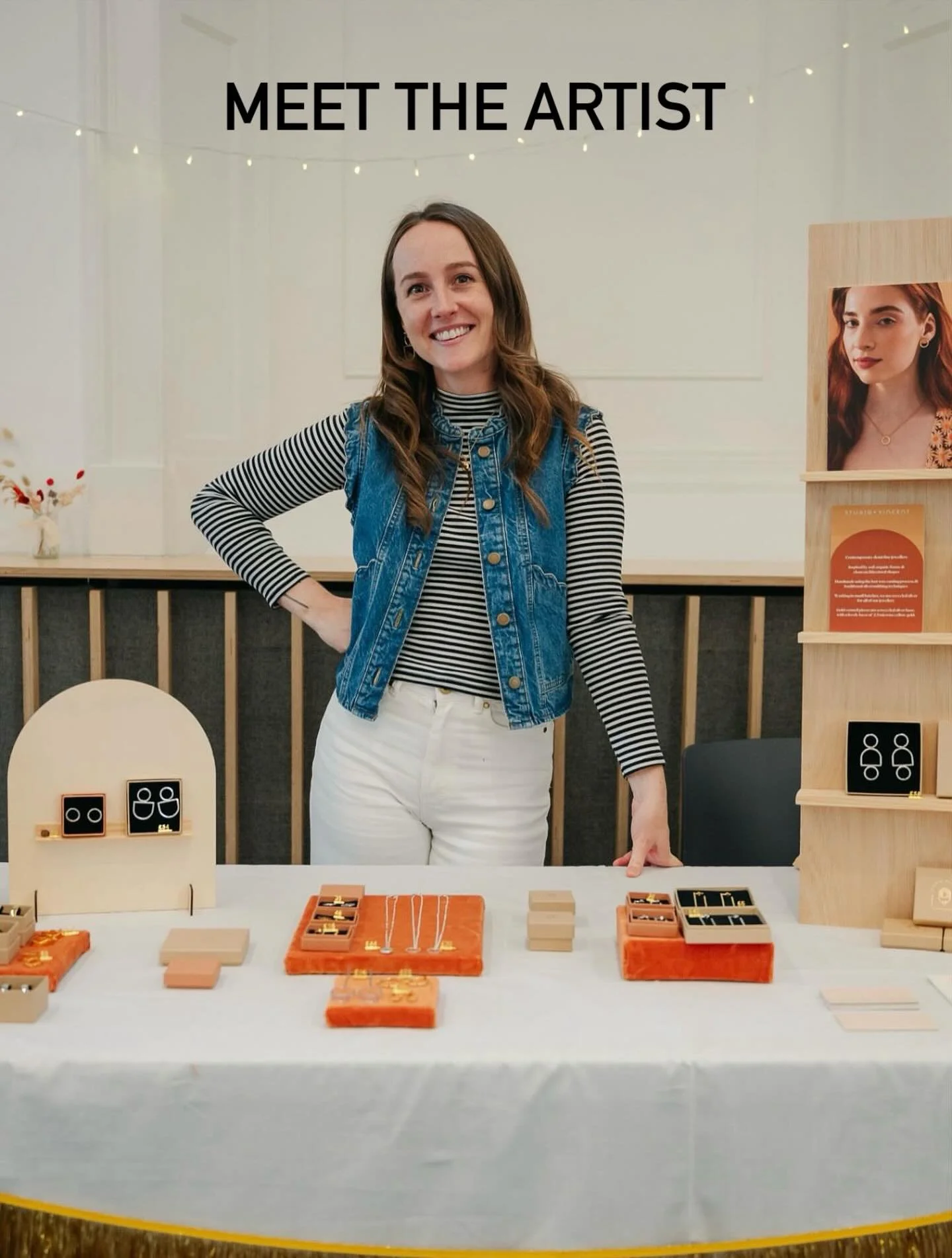 Introducing one of our resident artists Lauren aka @studiovincent_ a small jewellery brand specialising in clean architectural shapes and tactile organic forms. 

Taking inspiration from art deco, mid century design and natural textures, each piece i