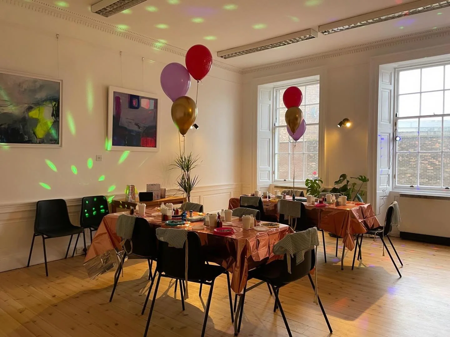 Our event space is party ready! 

Today we hosted a kids craft workshop with @polymorphics_ 

If you&rsquo;re looking for event space in Leith, DM us to arrange a chat/viewing.

#eventspace #leithedinburgh #edinburghcreatives #workshopspace
