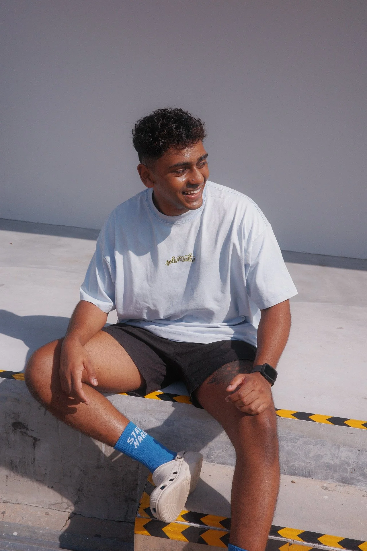 Solemates tee in Sky