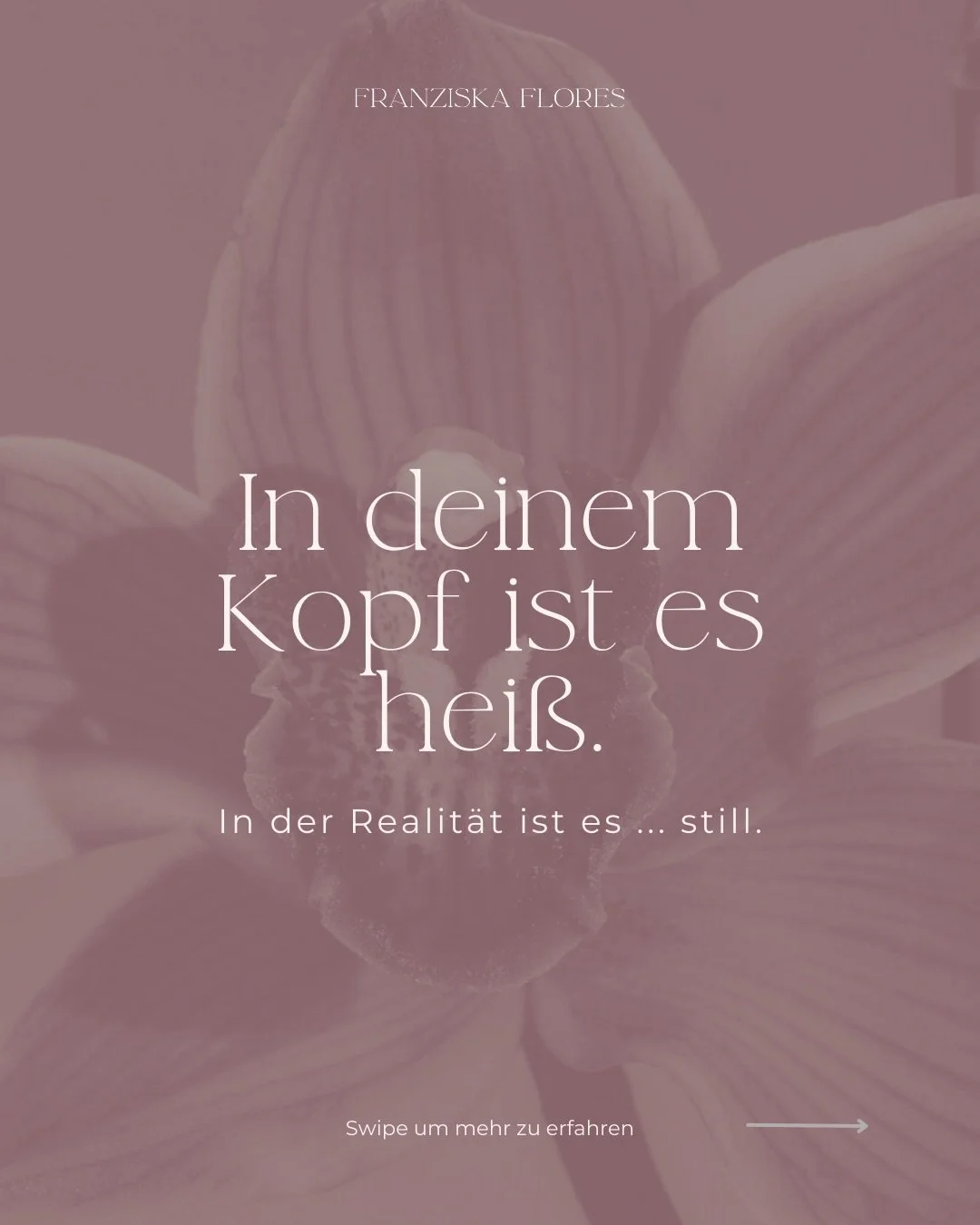 Du kennst das Kopfkino. ✨ 
Den ganzen Tag malst du dir aus, wie du ihn heute Abend verf&uuml;hren wirst. 
Du sp&uuml;rst die Energie, die Lust, die Vorfreude. 
In deiner Vorstellung bist du die freie, sinnliche Frau, die genau wei&szlig;, was sie wil