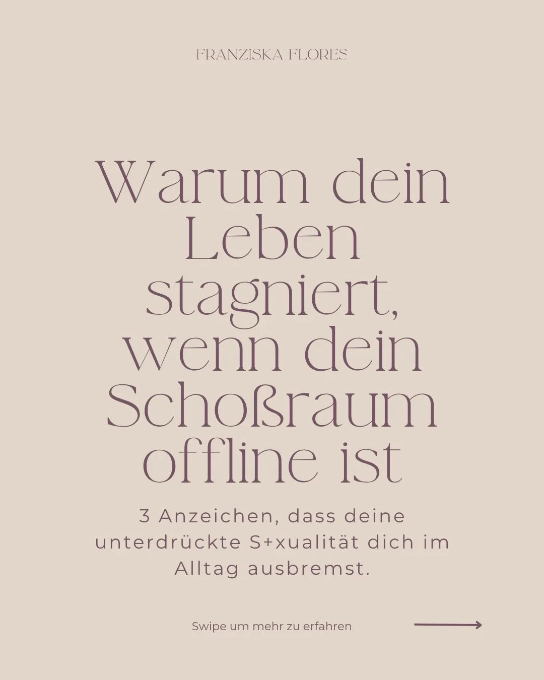 H&ouml;ren wir auf, uns selbst zu bel&uuml;gen: Unser Leben l&auml;uft nur so gut, wie wir uns in unserem K&ouml;rper f&uuml;hlen 

Viel zu oft behandeln wir unsere Seggsualit&auml;t wie einen Bonus - etwas, das man sich g&ouml;nnt, wenn die Steuerer