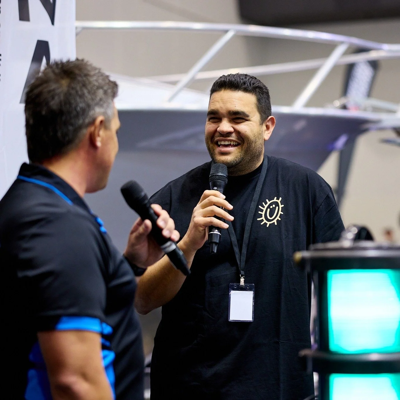 Catch @peteyperth roaming the show floor with @perthisok On Deck with Pete as he chats with exhibitors and showcases the latest marine innovations. 
Subscribe to our enewsletter to find out more 👉 link in bio!
@bia__wa #perthboatshow #perthboating #