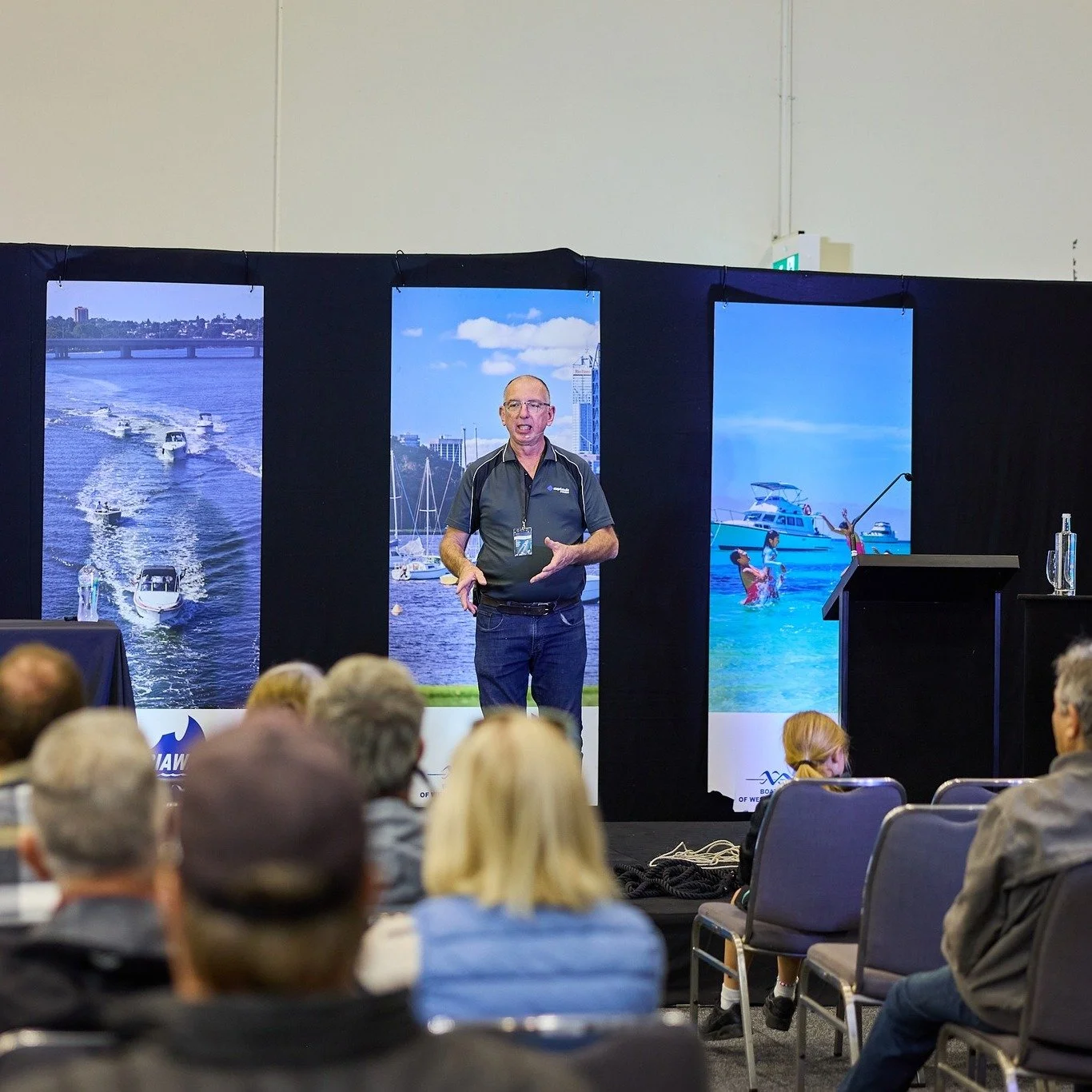 The Boat Shed Stage is a must-visit at the Perth Boat Show, with live demonstrations, expert insights and Sea Safe sessions hosted by Karl Langdon across all three days. Catch sessions with @fishinwishinlife_official, Craig Head from Ocean Torque Mar