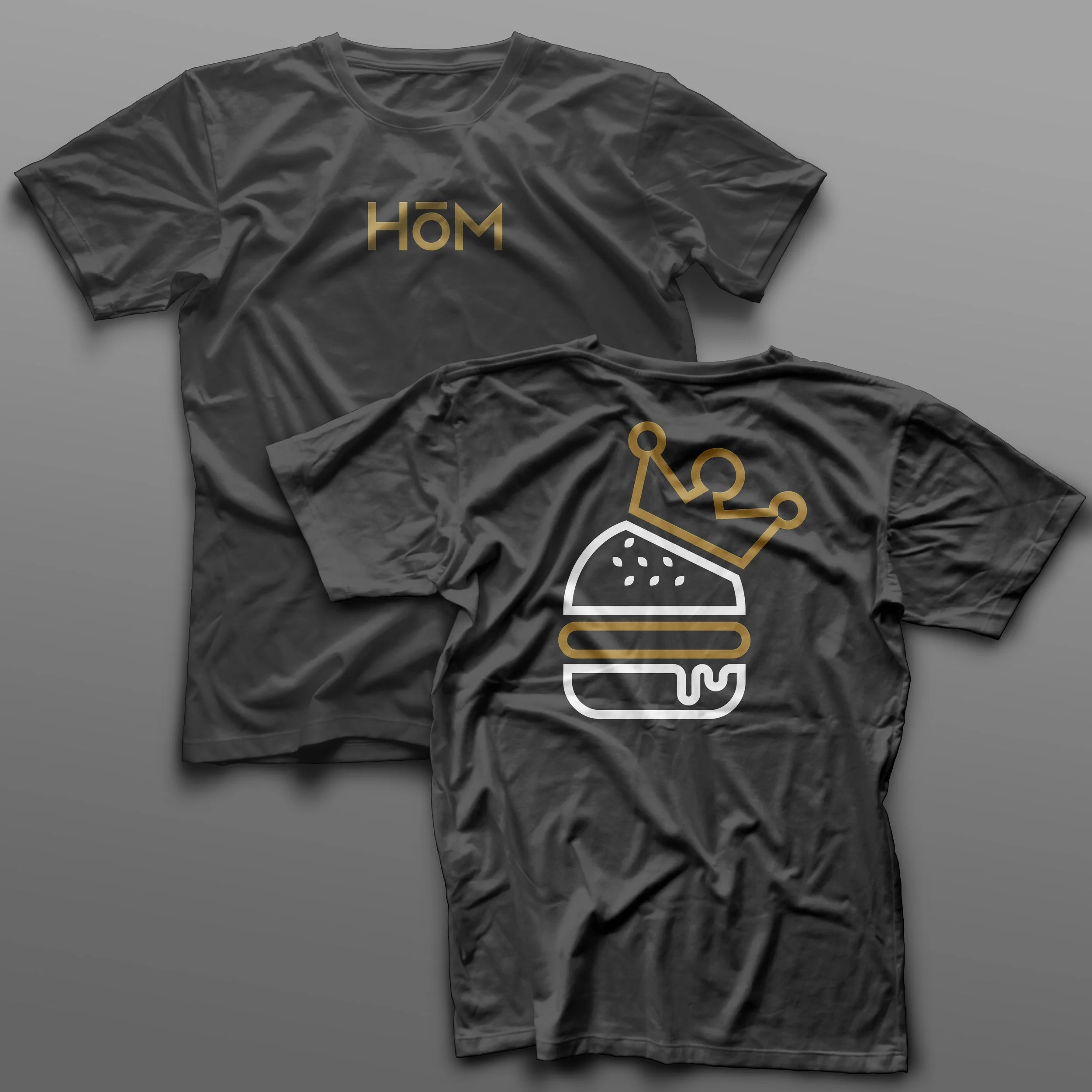 HōM King Burger Shirt
