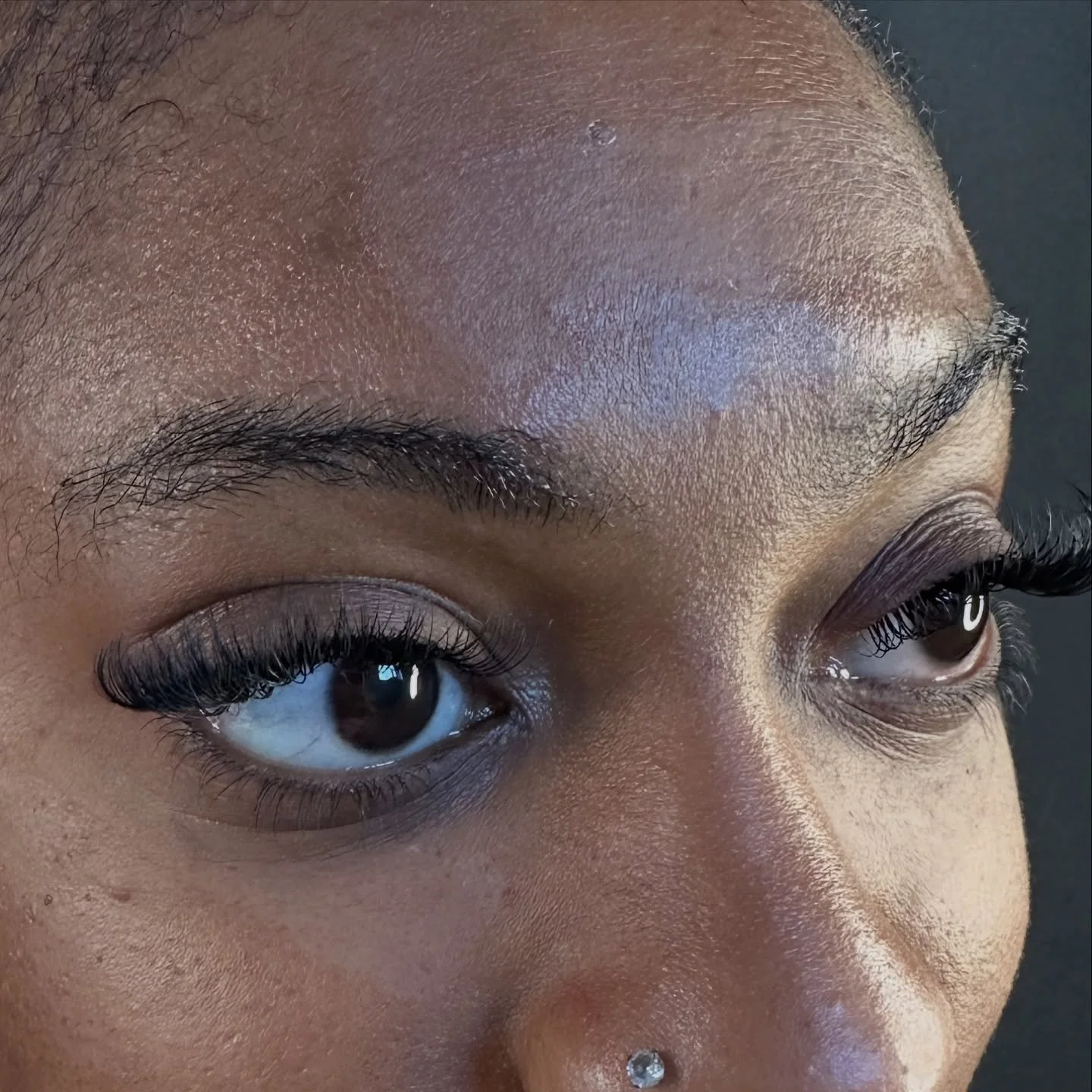 Light Hybrid&hellip; classic to hybrid on the outer. Very Natural #fyp #croydonlashtech #hybridlashes