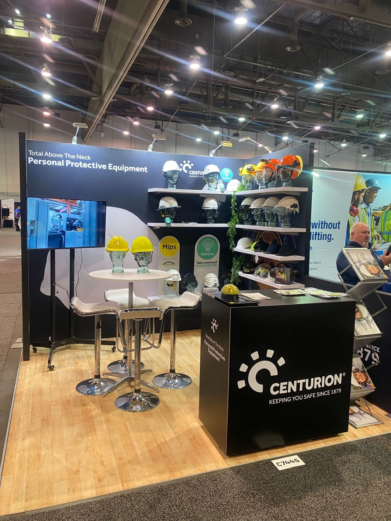 World of Concrete Stand Graphics 2025
