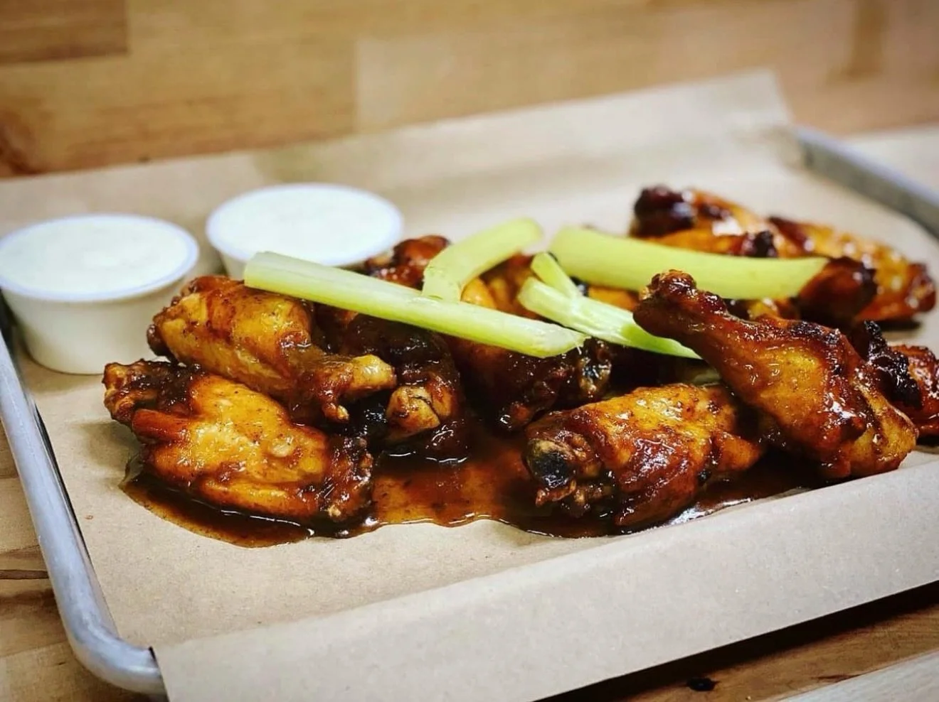 Smoky, sauced, and seriously addictive 🔥🍗
These wings bring the heat, the flavor, and the finger-licking finish
One order is never enough 😋

#Route60BBQ  #SmokedWings  #BBQFix  #WilliamsburgEats  #ComfortFood  FoodThatHits