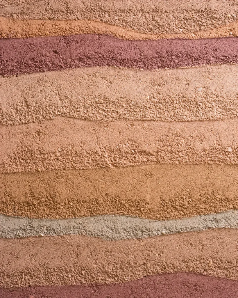 Rammed earth