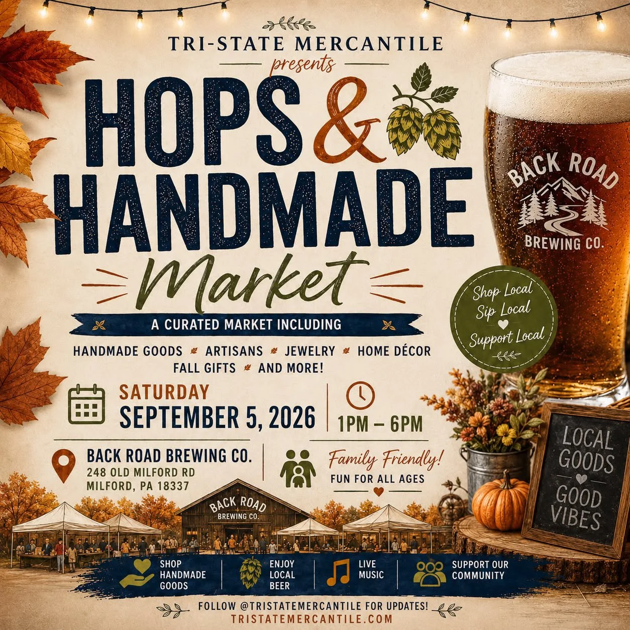 Hops & Handmade Market