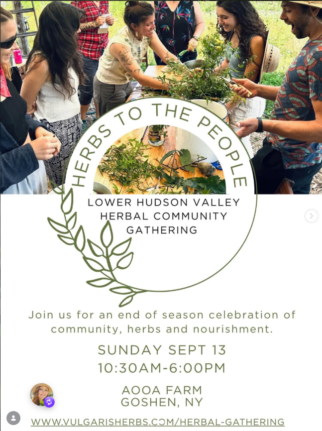 Herbs to the People Gathering