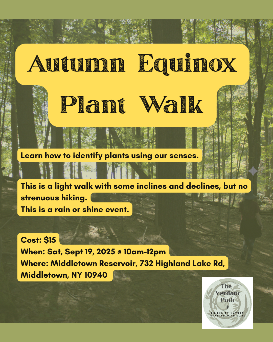 Autumn Equinox Plant Walk