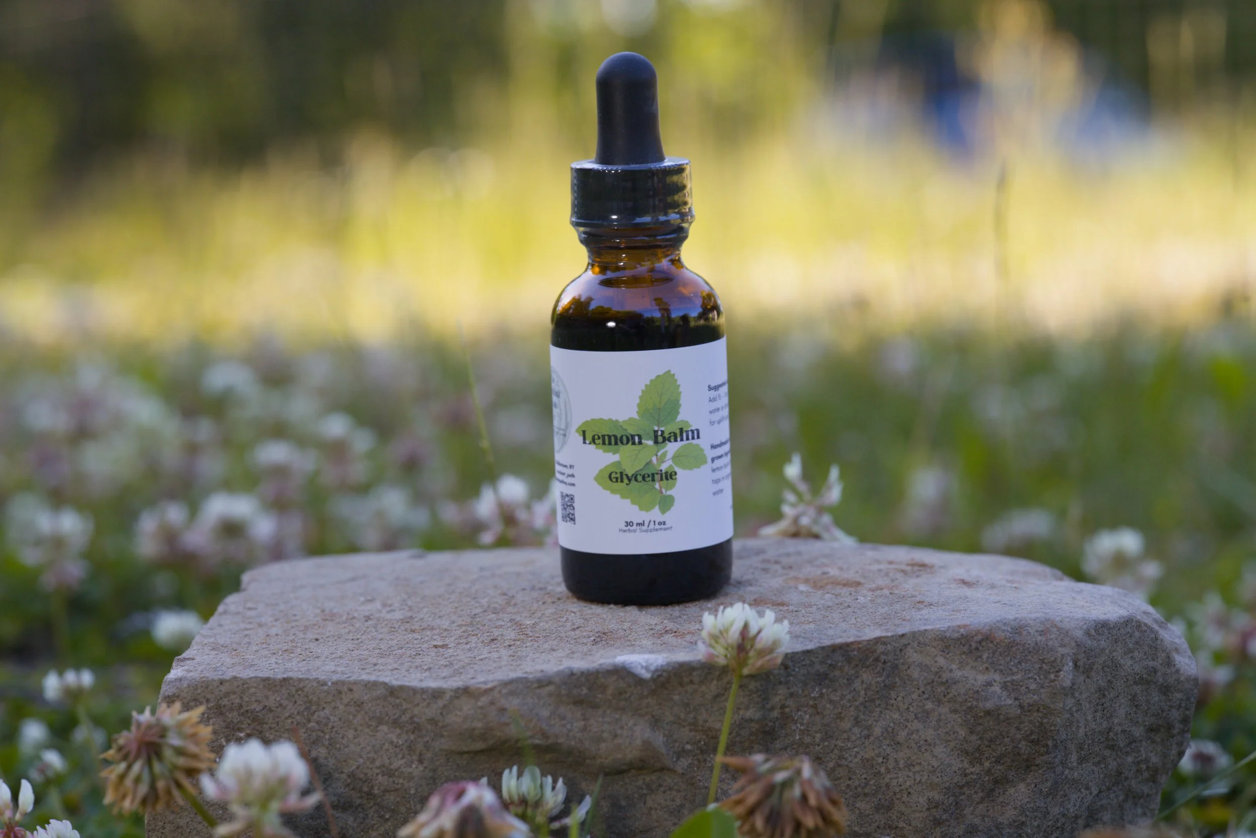 Lemon Balm Glycerite, 1 oz