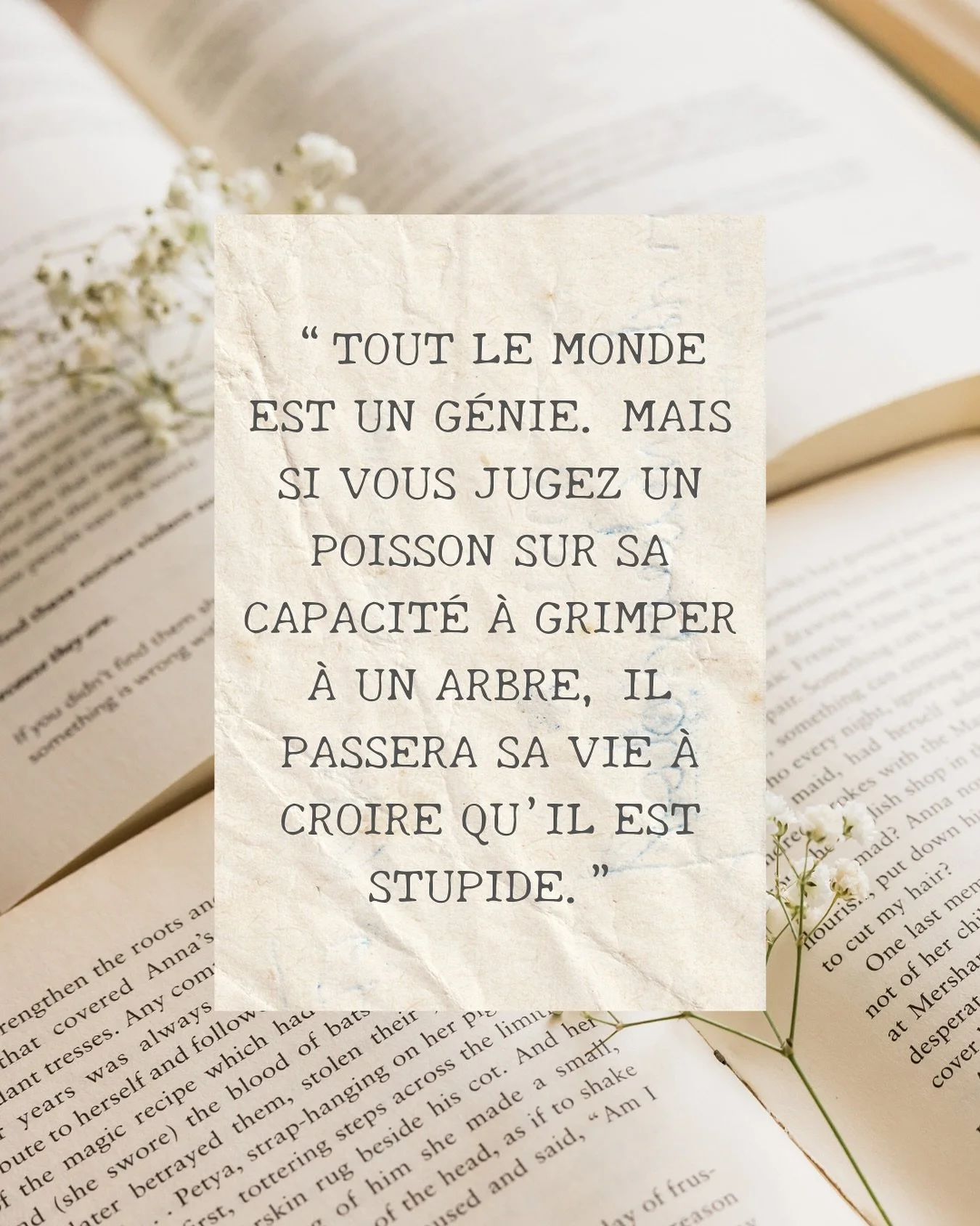 🐠 Et si le probl&egrave;me ne venait pas de l&rsquo;enfant&hellip;
Mais de la mani&egrave;re dont on lui demande d&rsquo;apprendre ?

📚 &Agrave; l&rsquo;&eacute;cole, on apprend &agrave; lire, &agrave; &eacute;crire, &agrave; r&eacute;fl&eacute;chi
