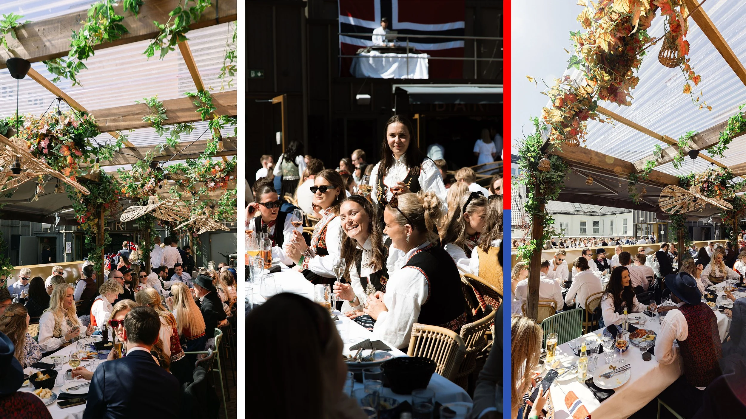 17. mai fest på takterrassen