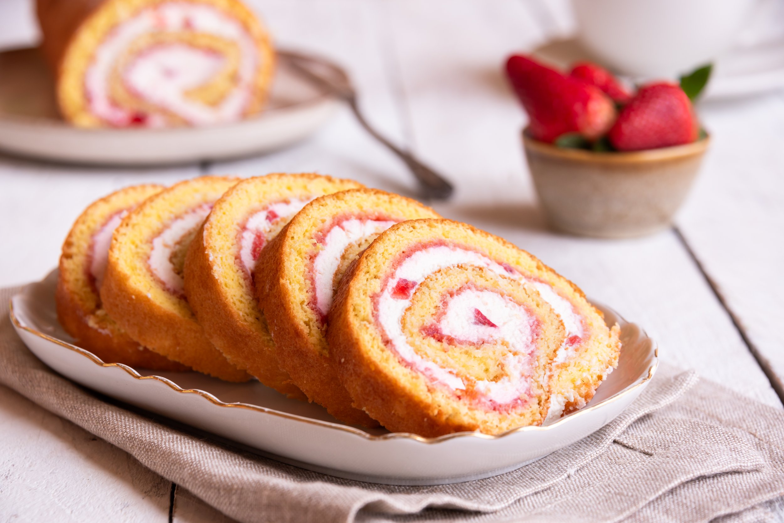 Swiss Roll Cake
