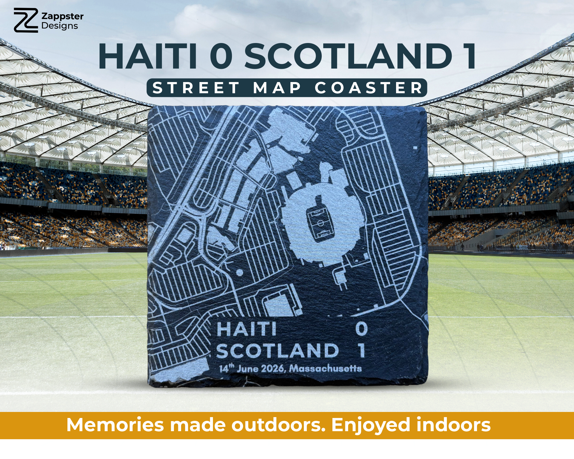Haiti 0, Scotland 1 result June 14th 2026 Match Souvenir