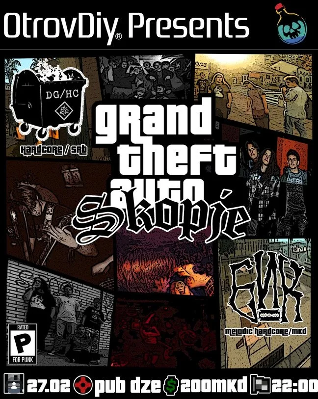 Grand Theft Auto Skopje