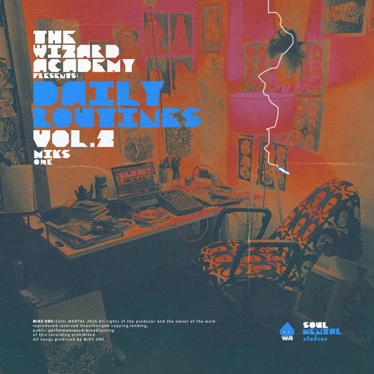 MIKS ONE - THE WIZARD ACADEMY PRESENTS: DAILY ROUTINES VOL.2 (SOULMENTAL, 2026) 