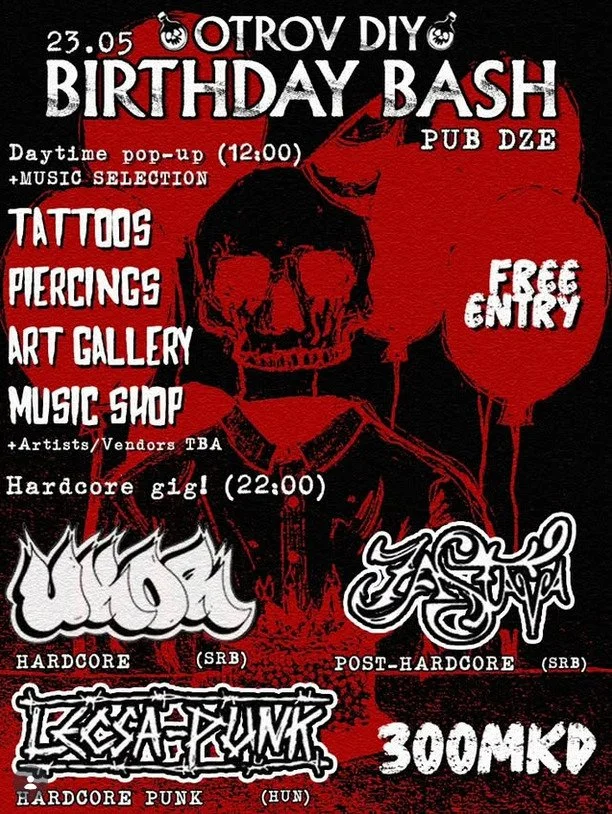 Otrov DIY Birthday Bash