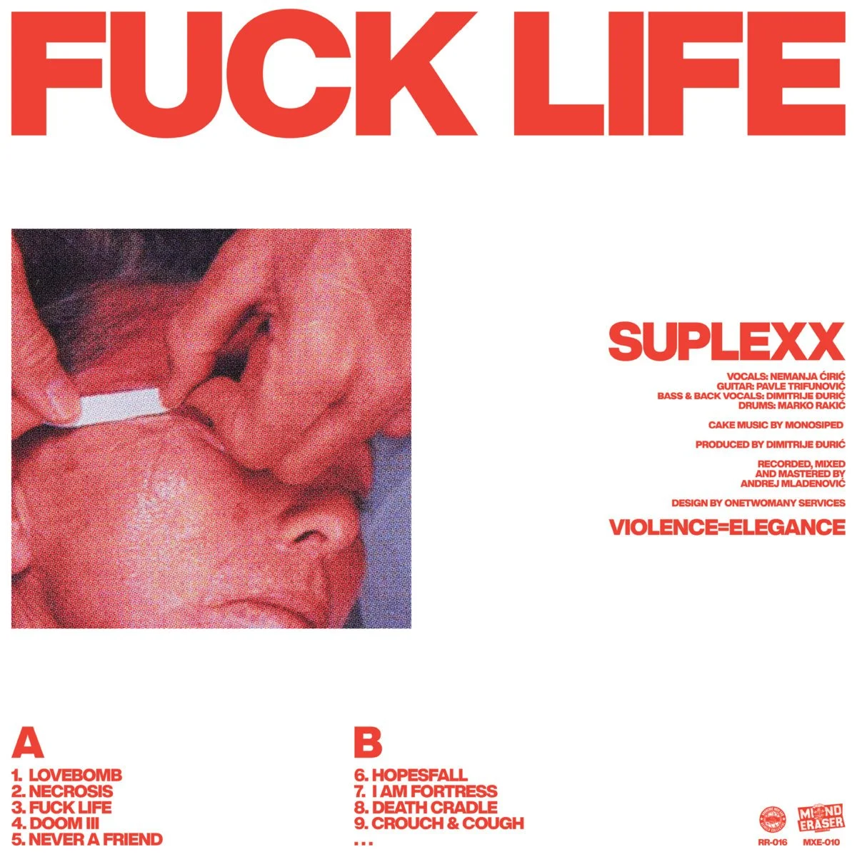 SUPLEXX - FUCK LIFE (Mind Eraser, 2026)