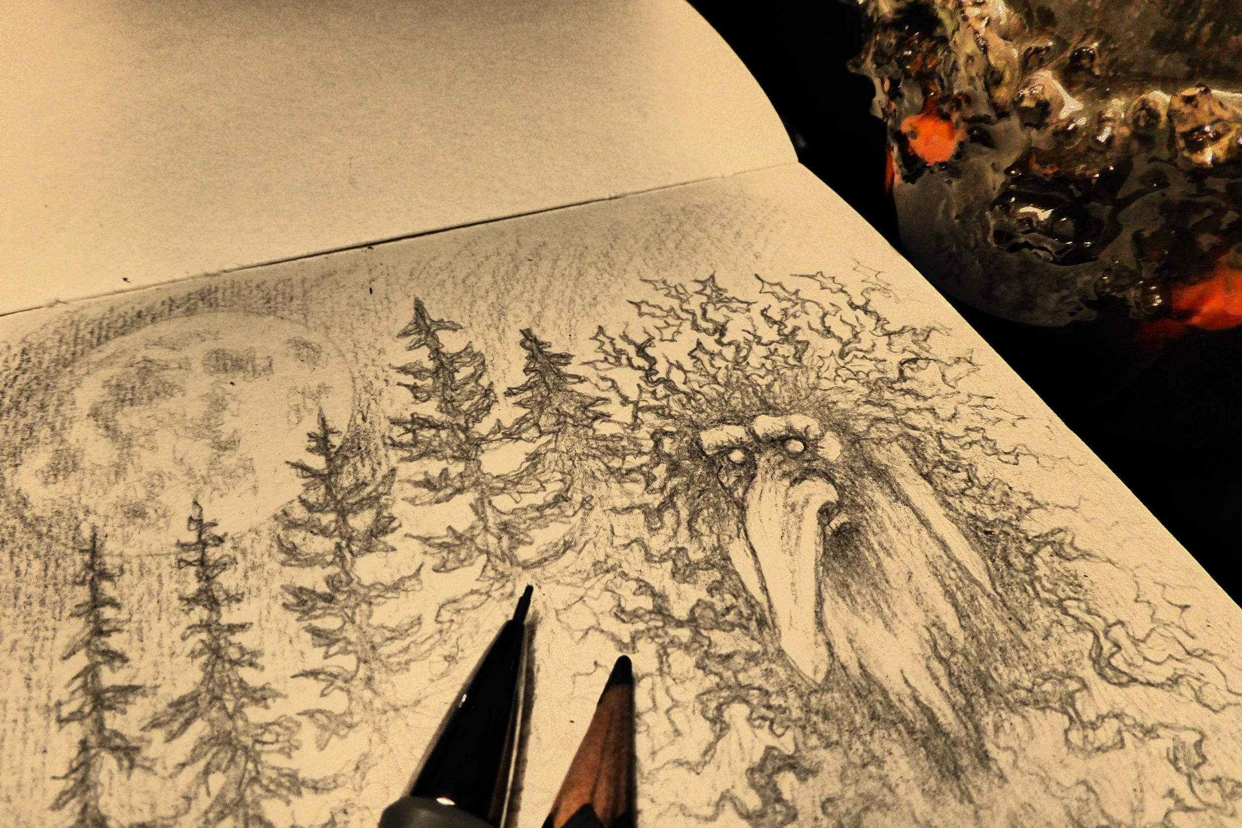 Nordic troll folklore