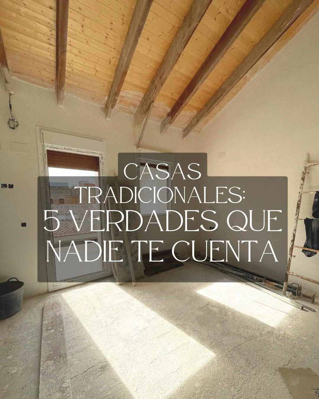👉Casas tradicionales: 5 verdades que nadie te cuenta😅

1: Las casas antiguas no son pisos modernos. Necesitan un cuidado especial🧐
2: La madera habla, hay que escucharla desde el principio
3: La luz y los patios importan m&aacute;s que los muebles
